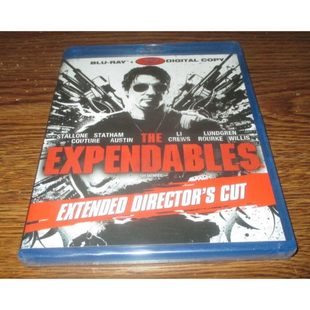 Expendables Extended Director's Cut (Blu-ray Disc, 2010, Canadian) (unopened)